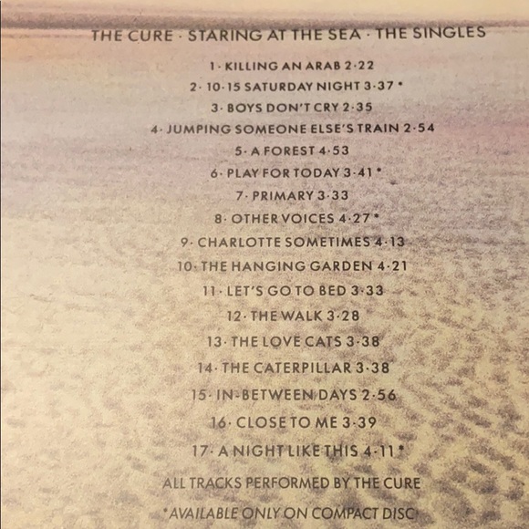 ❌SOLD!❌ 3 Rock CDs: The Cure, Pearl Jam, & LIVE - Picture 5 of 8